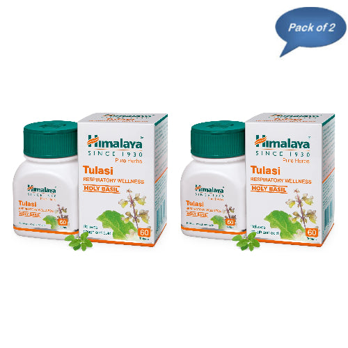Himalaya Tulasi 60 Tablets(Pack of 2)