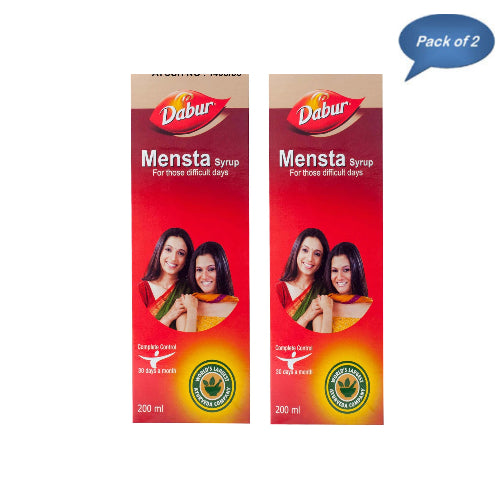 Dabur Mensta Syrup 200 Ml(Pack of 2)