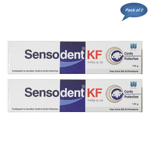 Warren Sensodent Kf Toothpaste 125 Gm(Pack of 2)