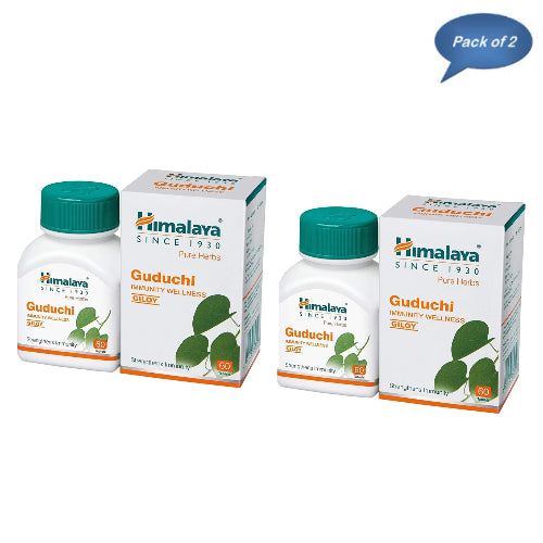 Himalaya Guduchi 60 Tablets(Pack of 2)