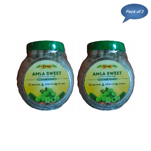 Vyas Amla Chatpata Candy 500 Gm(Pack of 2)