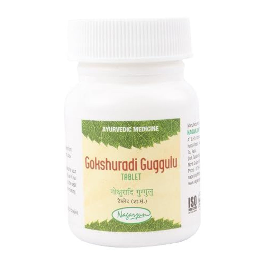 Nagarjun Gujarat Gokshuradi Guggulu 60 Tablets