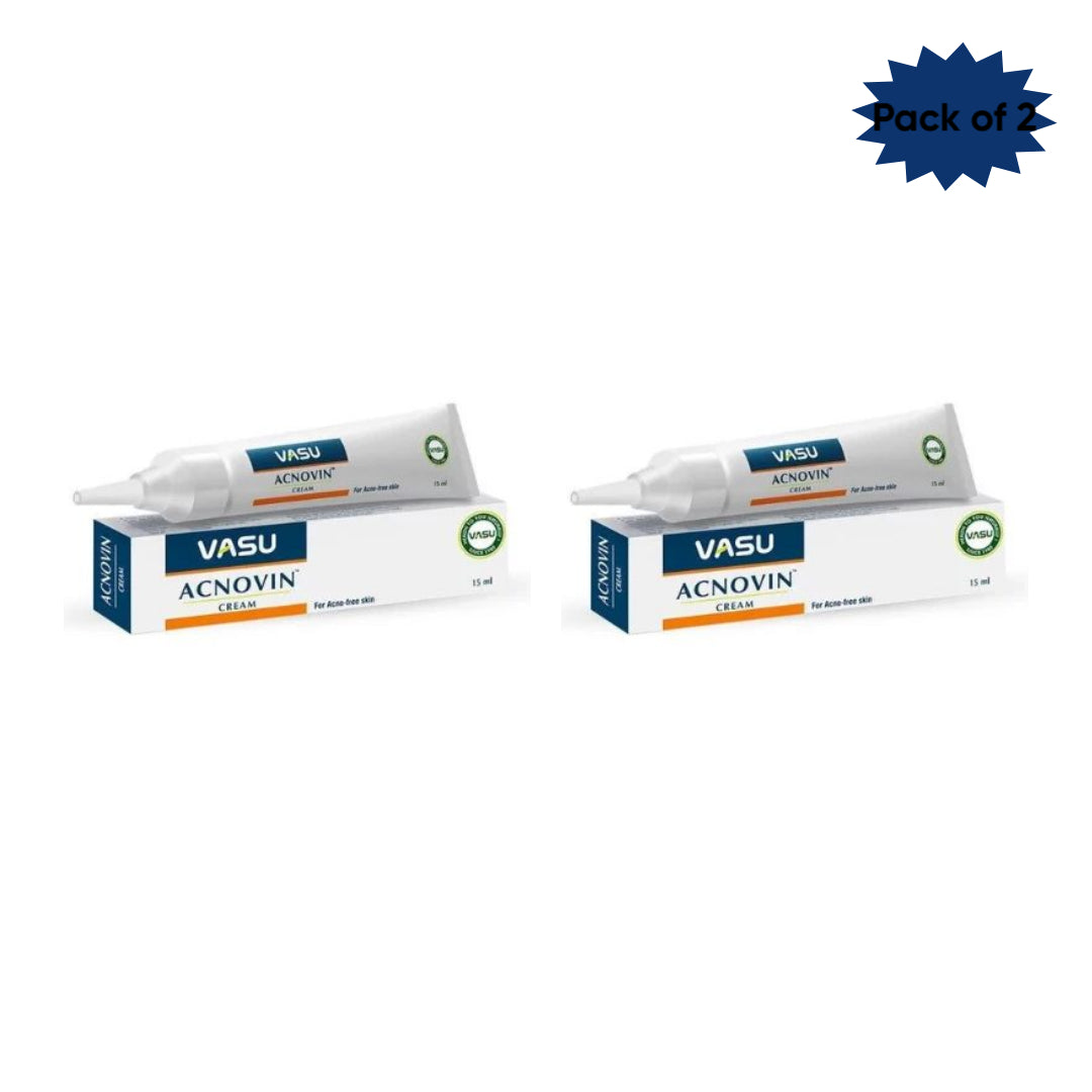 Vasu Acnovin Cream 15 Gm(Pack of 2)
