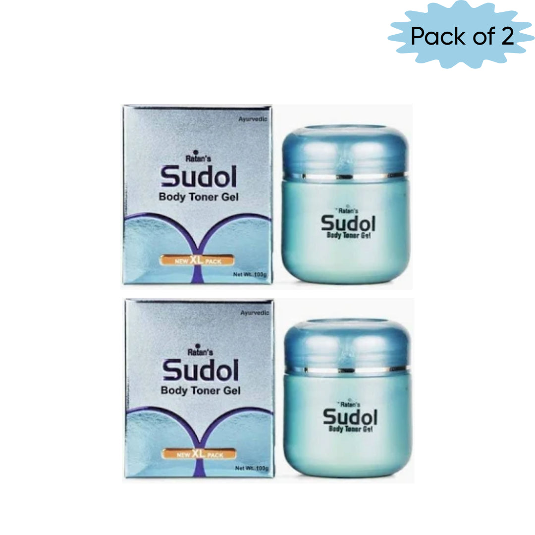 Ratan Ayurvedic Sudol Body Toner Gel 100 Gm(Pack of 2)