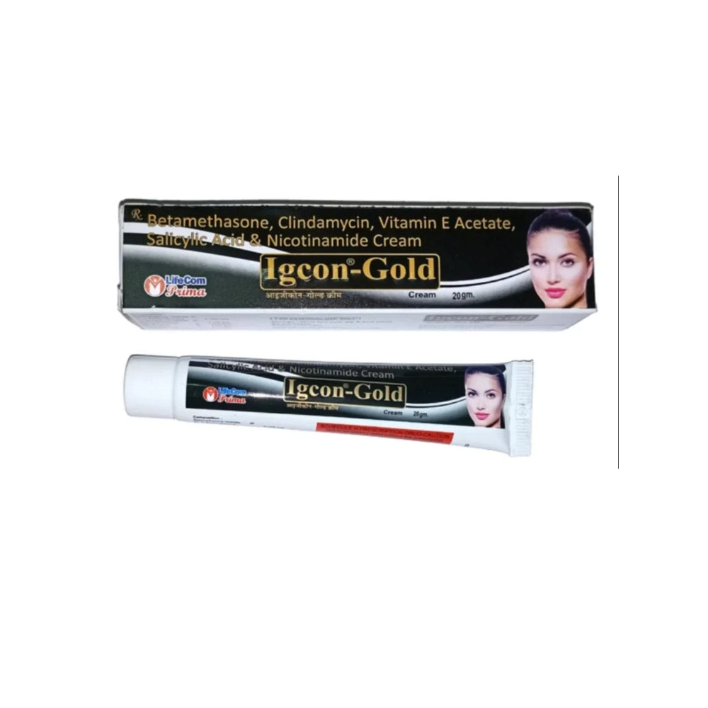 Lifecom Pharmaceuticals Igcon-Gold Cream 20 Gm