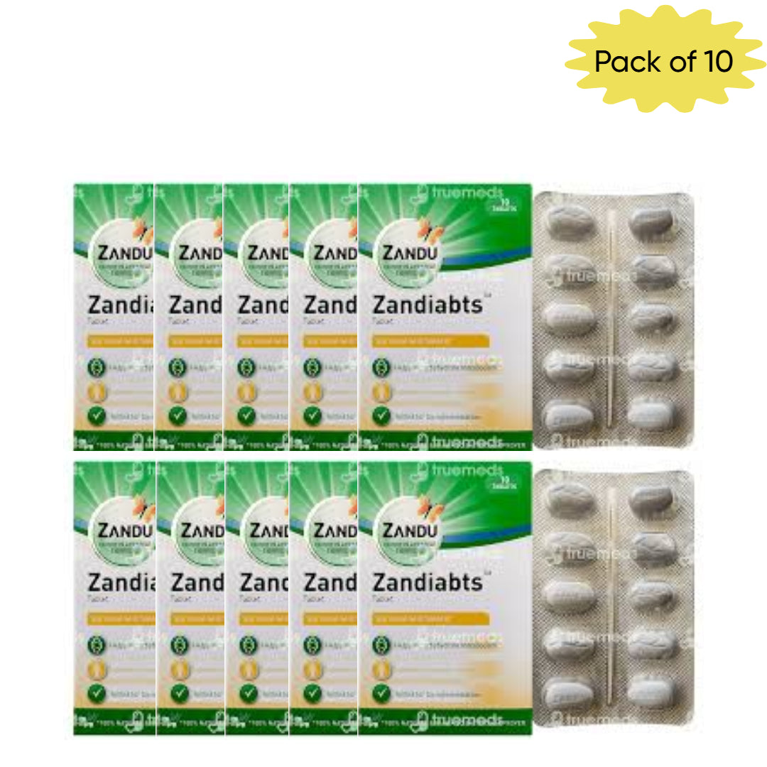 Zandu Zandiabts 10 Tablets(Pack of 10)