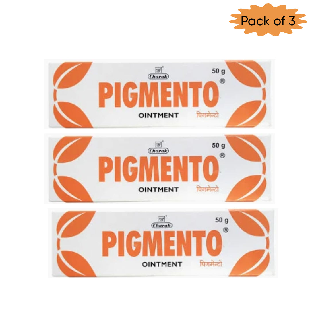 Charak Pharma Pigmento Ointment 50 Gm(Pack of 3)