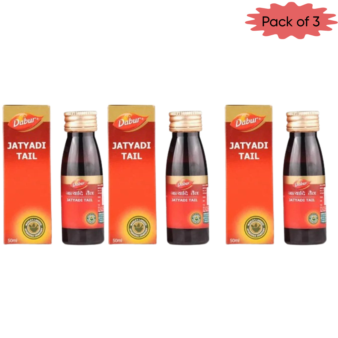 Dabur Jatyadi Oil 50 Ml(Pack of 3)