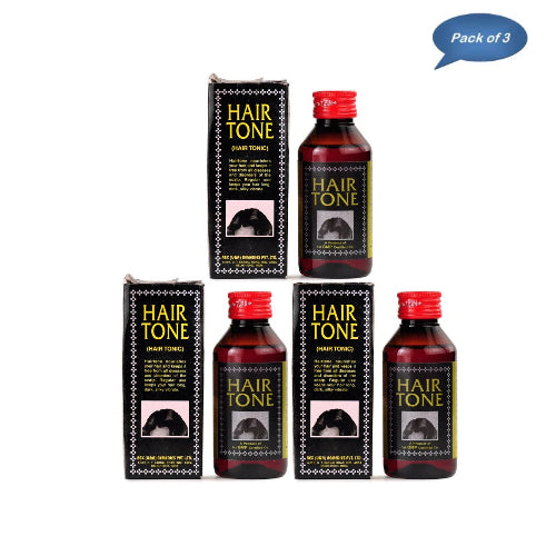 Rex Remedies Hair Tone Syrup 100 Ml(Pack of 3)