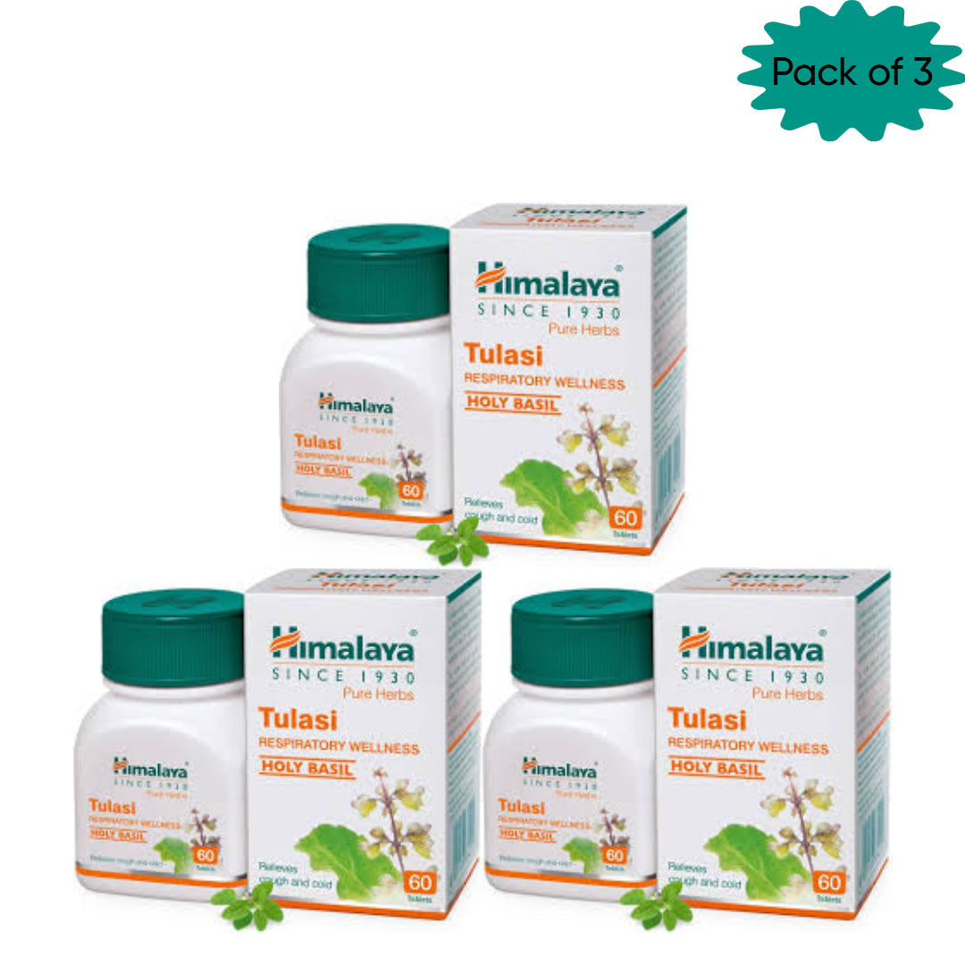 Himalaya Tulasi 60 Tablets(Pack of 3)