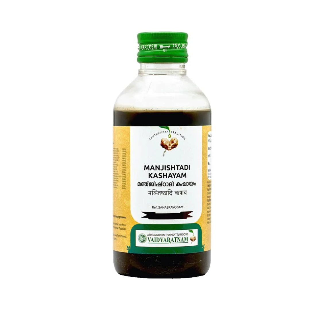 Vaidyaratnam Manjishtadi Kashayam 200 Ml