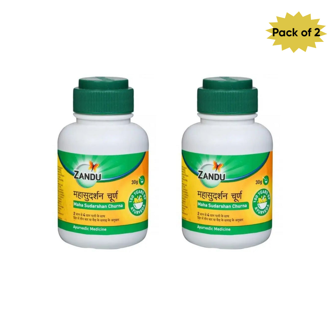 Zandu Maha Sudarshan Churna 30 Gm(Pack of 2)
