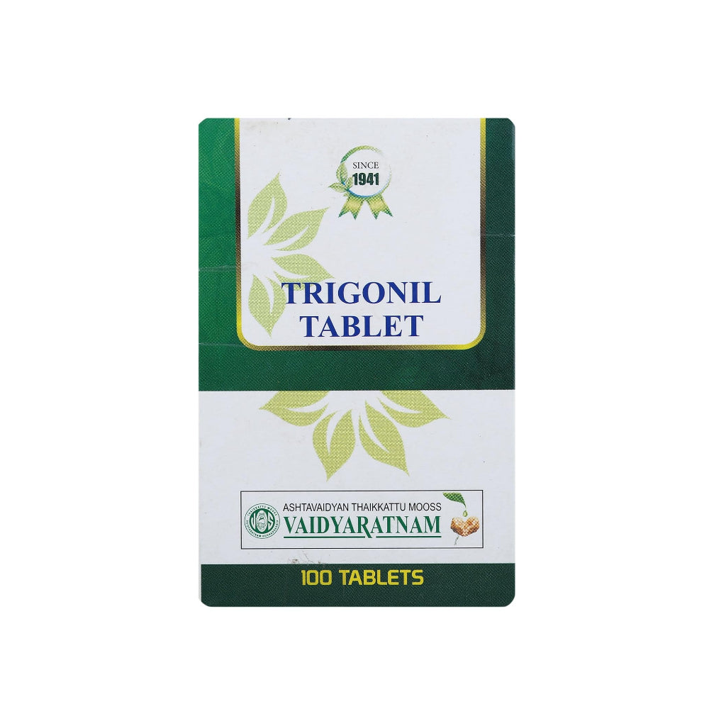 Vaidyaratnam Trigonil 100 Tablets