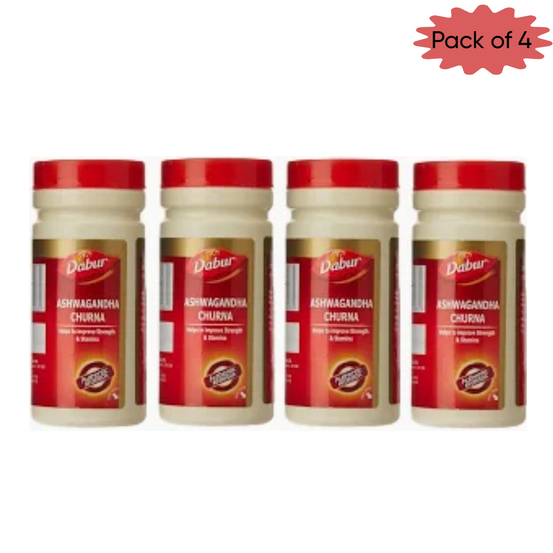 Dabur Ashwagandha Churna 60 Gm(Pack of 4)