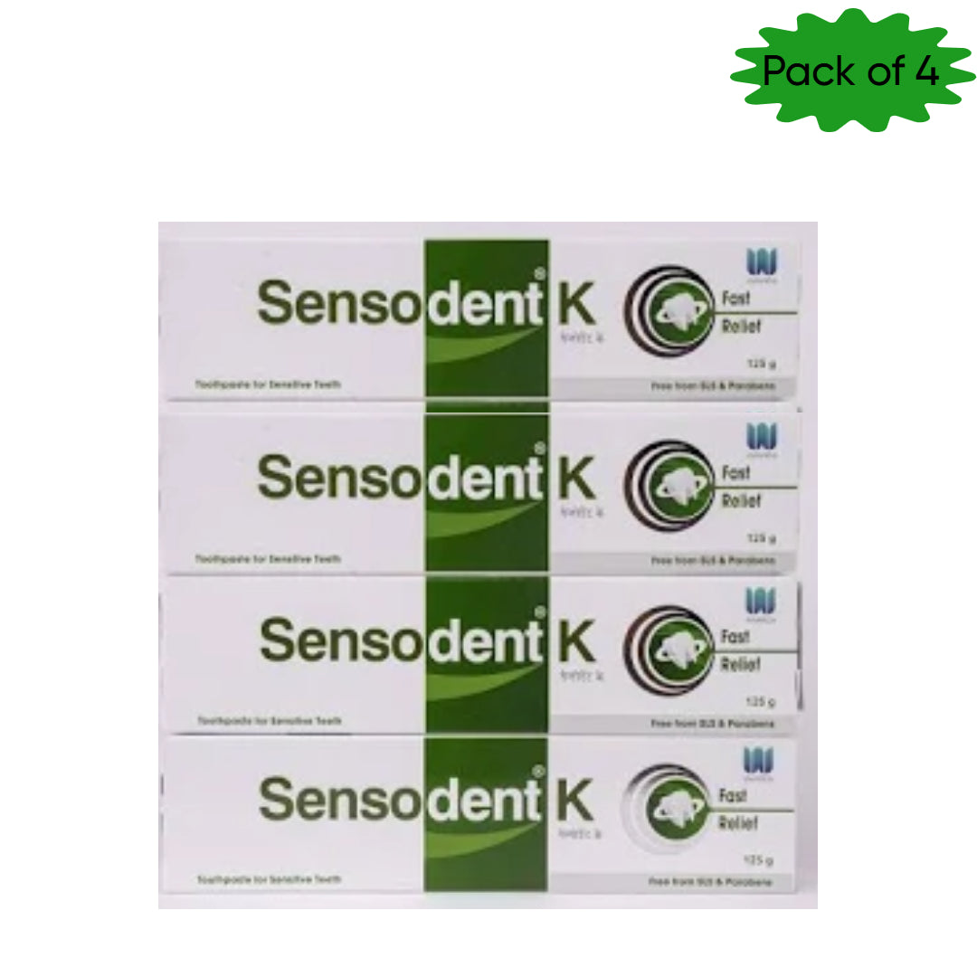 Warren Sensodent K Toothpaste 125 Gm(Pack of 4)