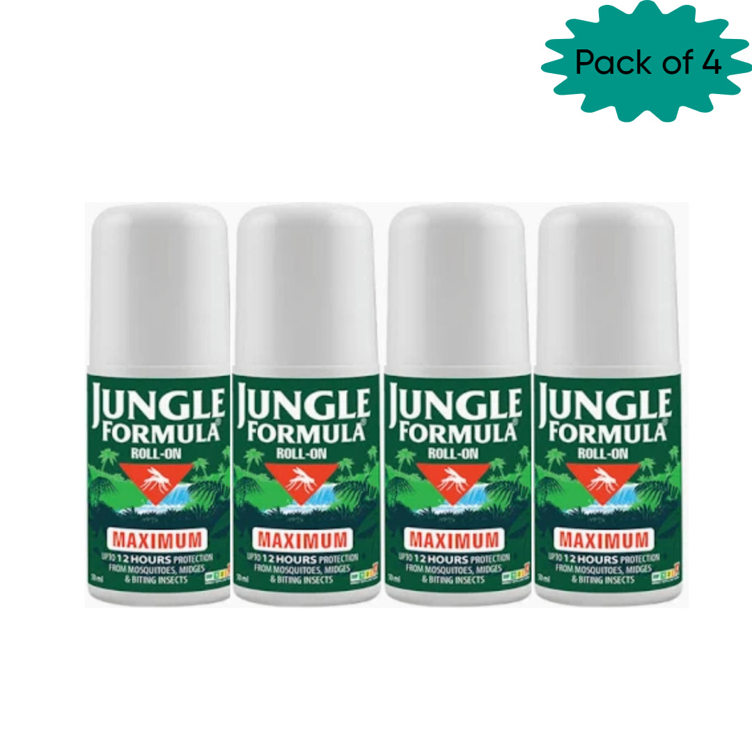 Win Medicare Jungle Formula 2 In 1 Roll-On 10 Ml(Pack of 4)