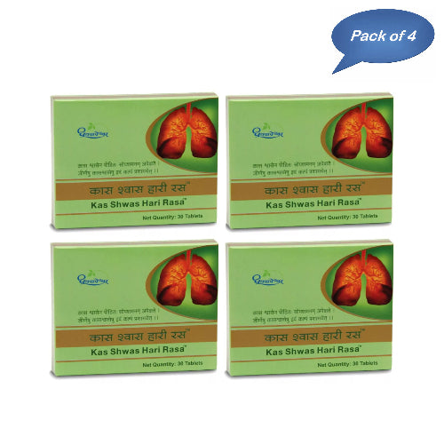 Sdl Kas Shwas Hari Rasa 30 Tablets(Pack of 4)