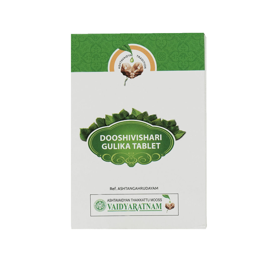 Vaidyaratnam Dooshivishari Gulika Tablet 100 Tablets