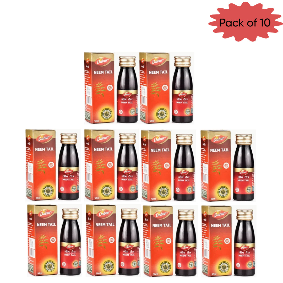 Dabur Neem Tail 50 Ml(Pack of 10)