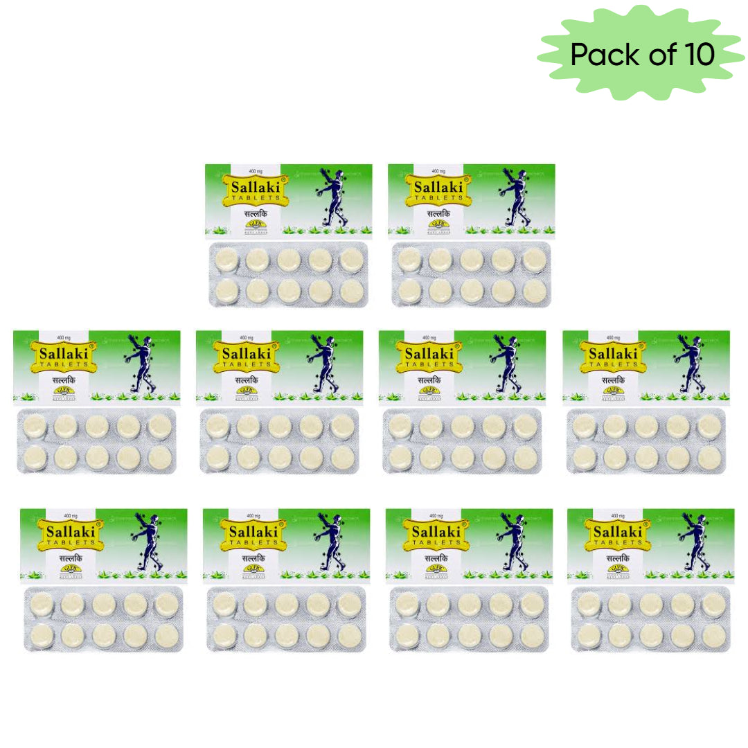 Gufic Biosciences Ltd Sallaki 400 Mg 10 Tablets(Pack of 10)