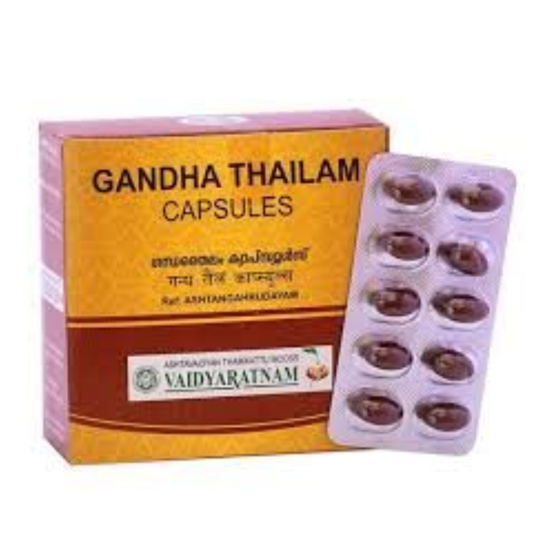 Vaidyaratnam Gandha Thailam 100 Capsules