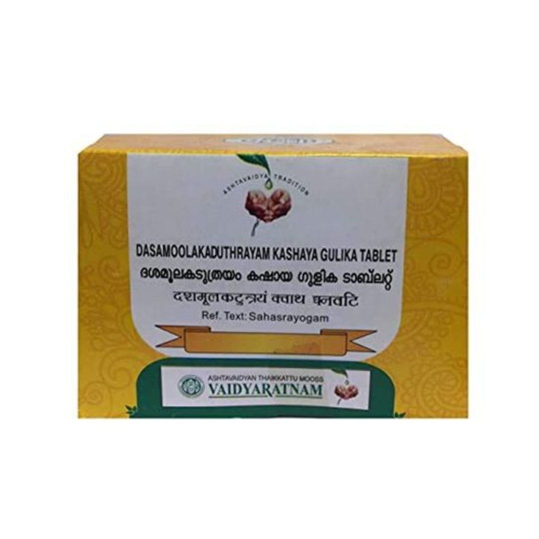 Vaidyaratnam Dasamoolakaduthrayam Kashaya 100 Tablets