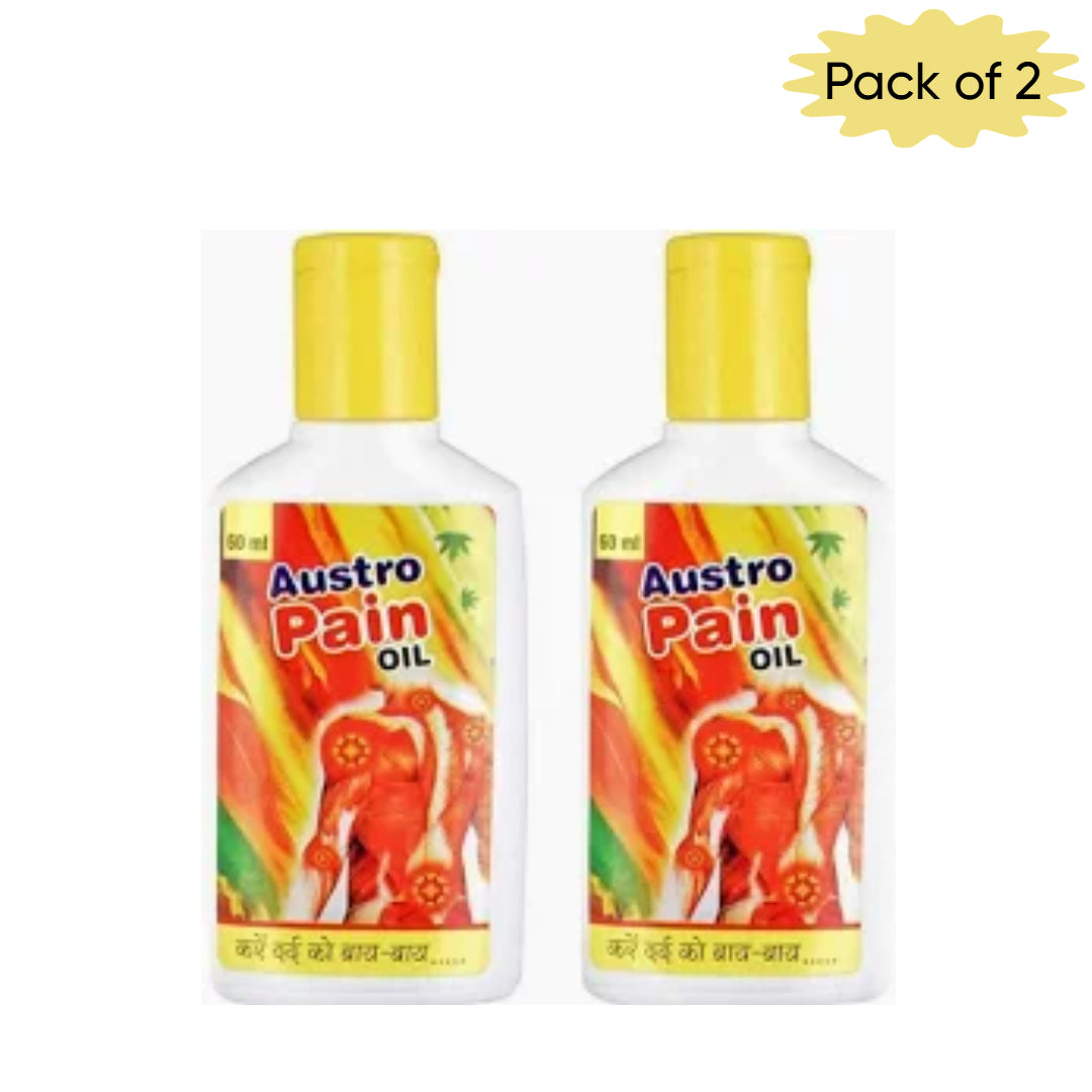 Austro Labs Pain Oil 60 Ml(Pack of 2)