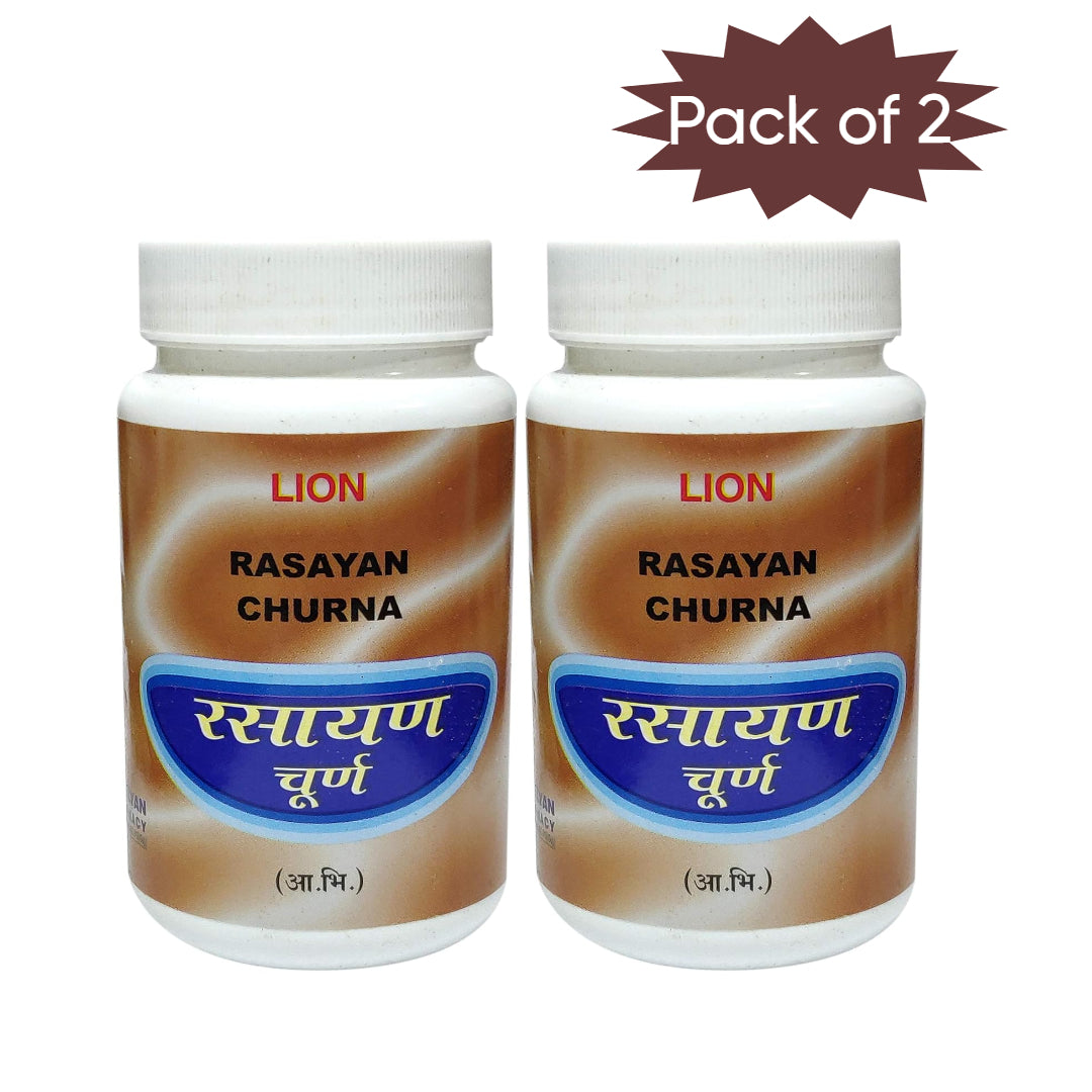 Lion Brand Rasayan Churna 100 Gm(Pack of 2)