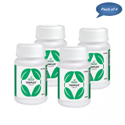 Charak Pharma Femiplex 75 Tablets(Pack of 4)