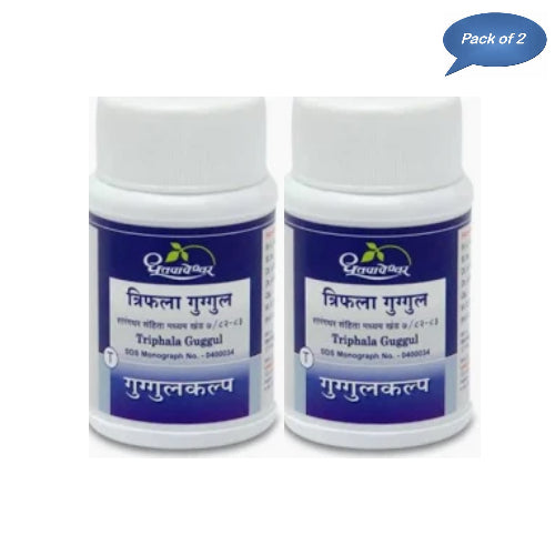 Sdl Triphala Guggulu 60 Tablets(Pack of 2)