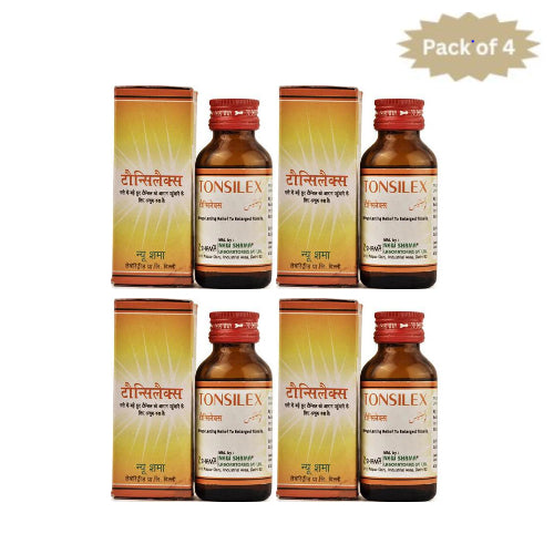 New Shama Tonsilex 50 Ml(Pack of 4)
