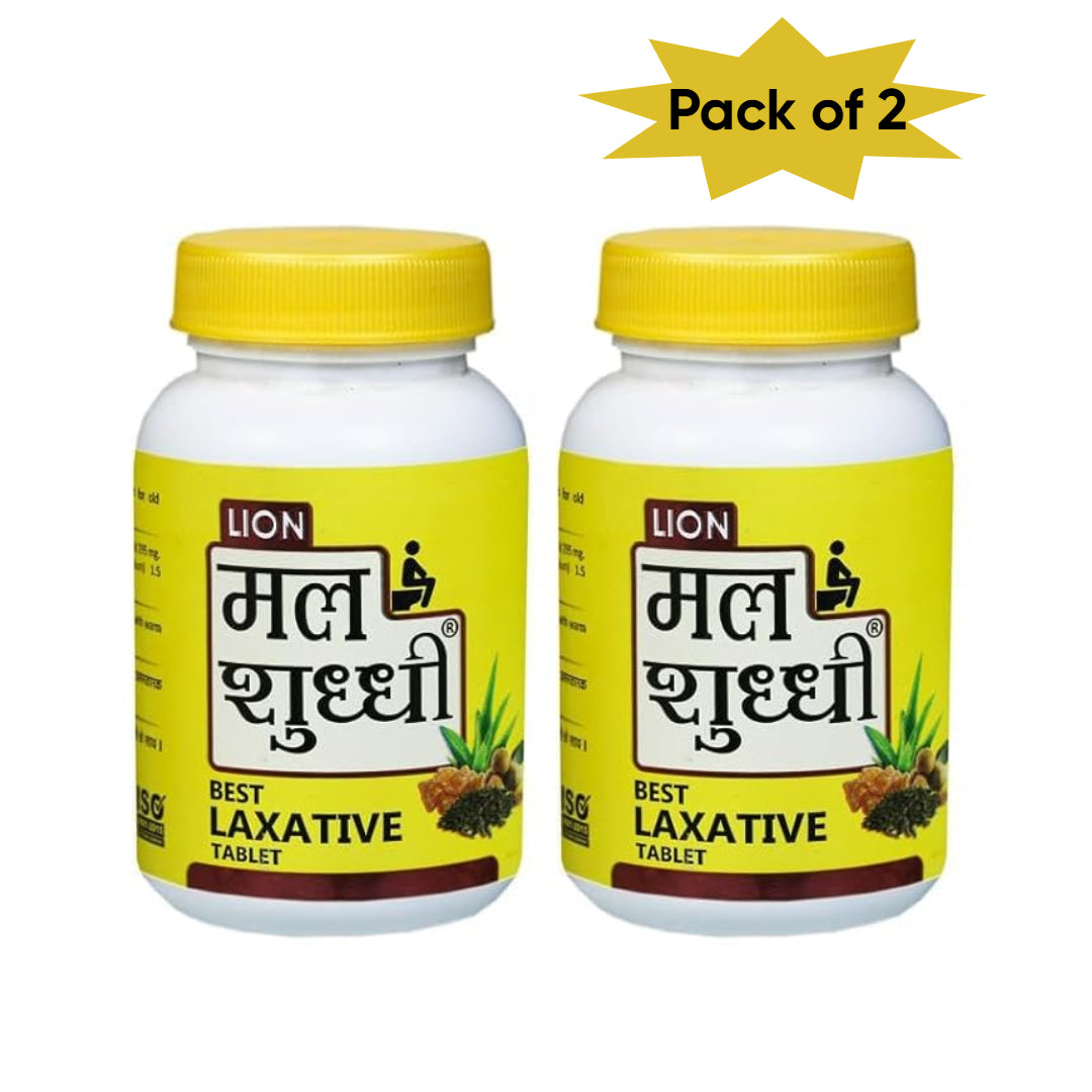 Lion Brand Malshuddhi 100 Tablets(Pack of 2)