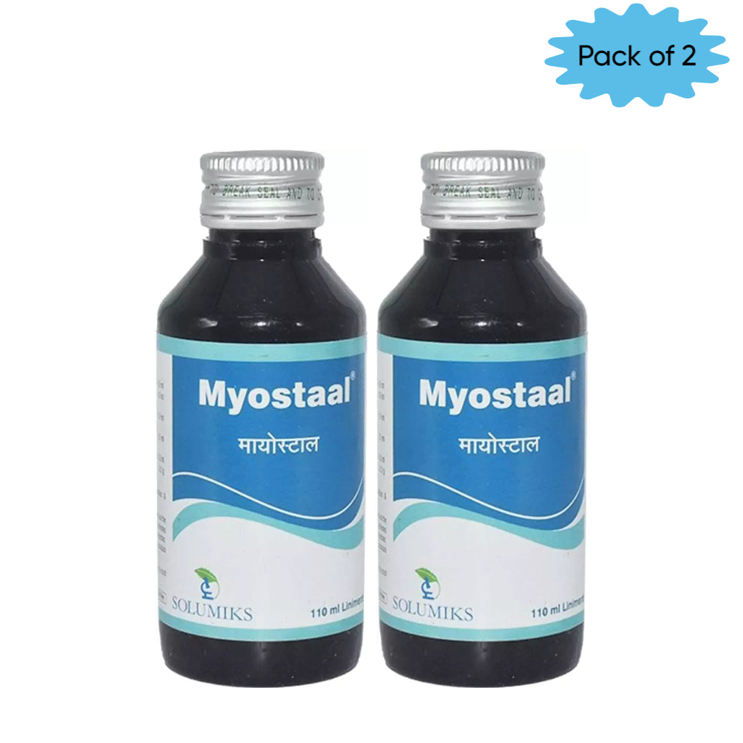 Dhootapapeshwar(Solumiks) Myostaal Liniment 110 Ml(Pack of 2)