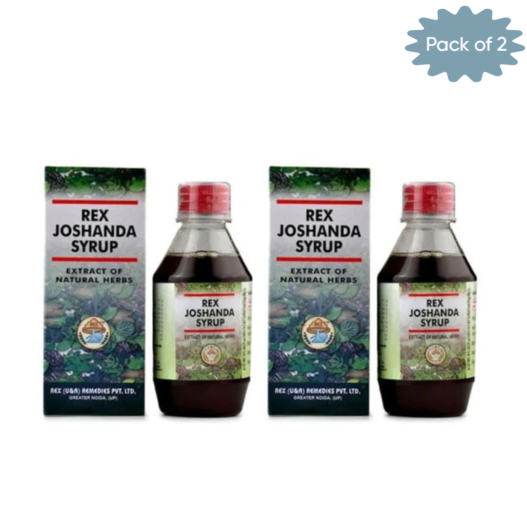 Rex Remedies Joshanda Syrup 100 Ml(Pack of 2)