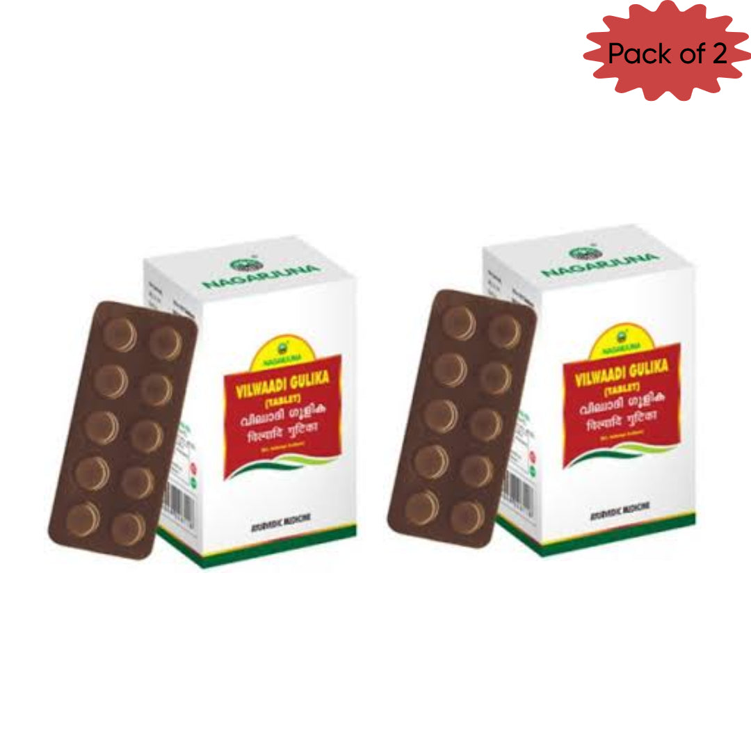 Nagarjuna Ayurveda Vilwaadi Gulika 100 Tablets(Pack of 2)