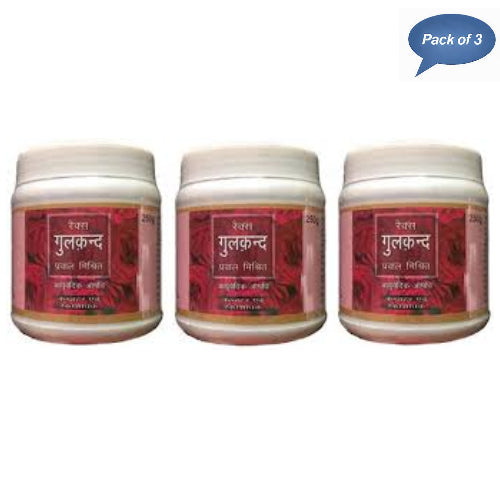 Rex Remedies Gulkand 250 Gm(Pack of 3)