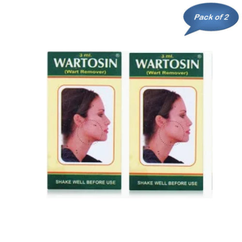 Esvee Pharmachem Wartosin(Wart Remover) (Pack of 2)