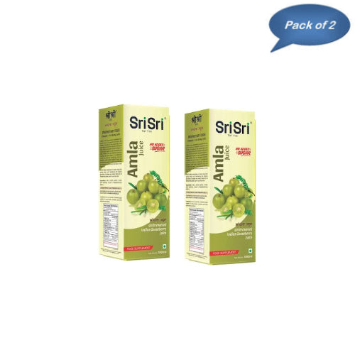 Sri Sri Tattva Amla Juice 1000 Ml (Pack of 2 )