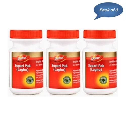 Dabur Supari Pak (Laghu) 125 Gm (Pack of 3)