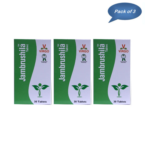 Virgo Uap Jambrushila 30 Tablets (Pack of 3)