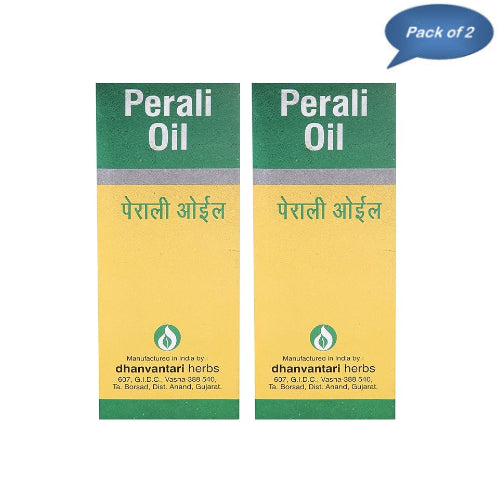 Dhanvantari Guj. Herb Perali Oil 50 Ml (Pack of 2)