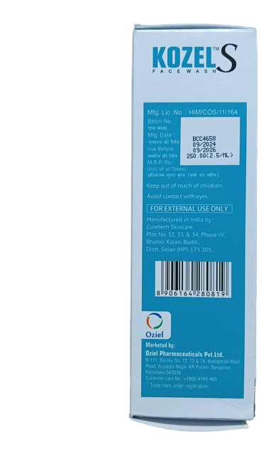 Oziel Kozel'S Facewash (Ideal Ph) 100 Ml