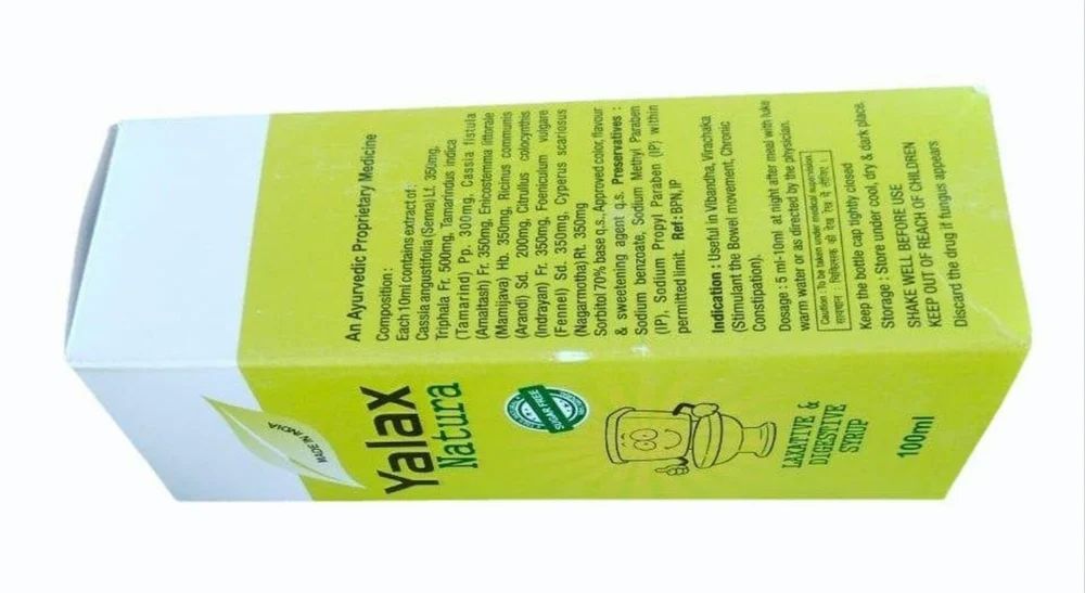 Alnavedic Yalax Natura Syrup 100 Ml (Pack Of 4)