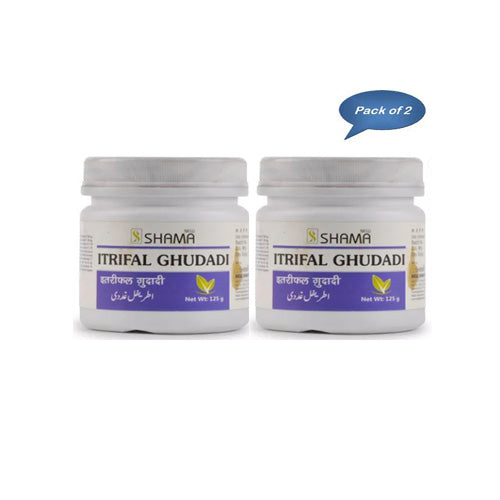 New Shama Itrifal Ghudadi 125 Gm (Pack of 2)