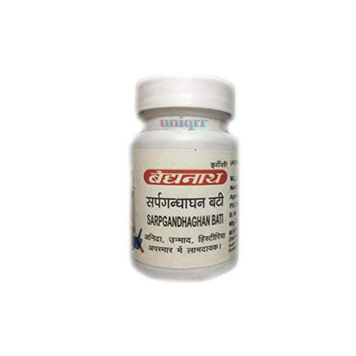Baidyanath (Jhansi) Sarpgandhaghan Bati 10 Gm
