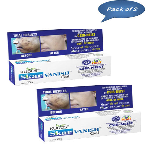 Kudos Skar Vanish Gel 25 Gm ( Pack Of 2 )