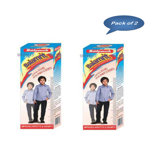 Baidyanath (Jhansi) Balamrit Syrup 200 Ml ( Pack Of 2 )