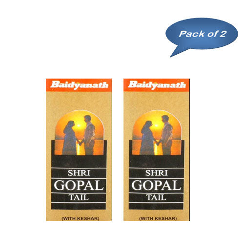Baidyanath (Jhansi) Shri Gopal Tail 10 Ml ( Pack Of 2 )