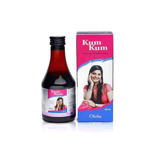 Olefia Kumkum Syrup 200 Ml ( Pack Of 4)