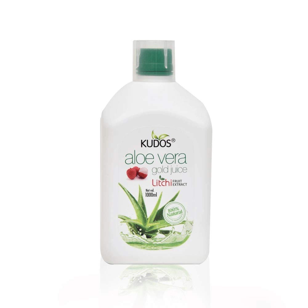 Kudos Aloe Vera Litchi Juice 1000 Ml